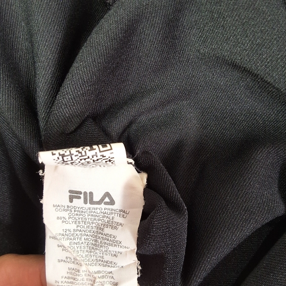 Fila Skirt & Shorts Black and purple color Size L - Picture 8 of 8